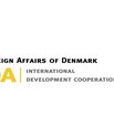 The logo of the Danida - Danish International Development Assistance
