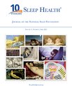 Cover of the journal "Sleep Health"