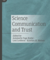 Cover of the book "Science Communication and Trust"