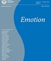 Cover of the journal "Emotion"