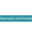 Turqoise banner with the text "Depression and Anxiety"